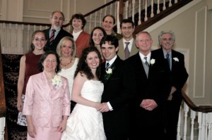 left to right, front row: Joan, Joanna, Michael, and Darrell.